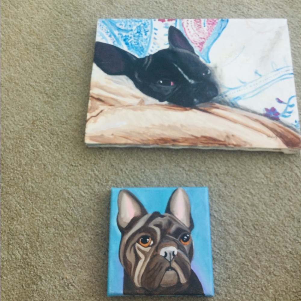 French bulldog artwork